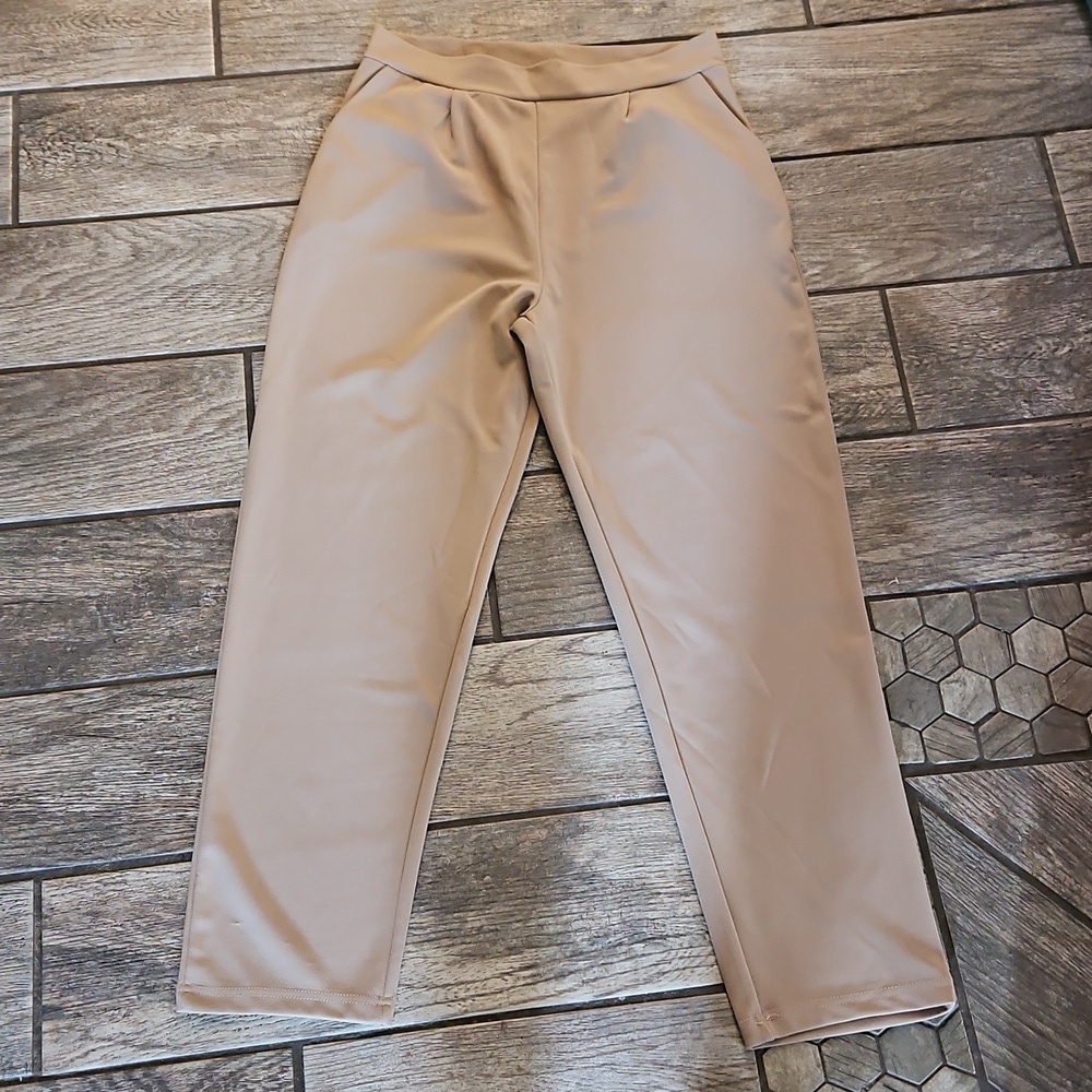 Tan Women's Pants Size Large